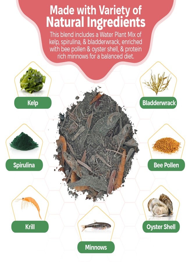 Snout and Shell Wetland Foraging Isopod Food Blend - Spirulina, Minnows & Kelp - Natural Diet for Isopods & Springtails - Boosts Gut Health, Reproduction & Natural Behavior - Bioactive Terrarium Food - Image 5